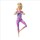 Barbie Sonsuz Hareket Bebeği Mor Renkli Spor Kıyafeti ile Sarışın