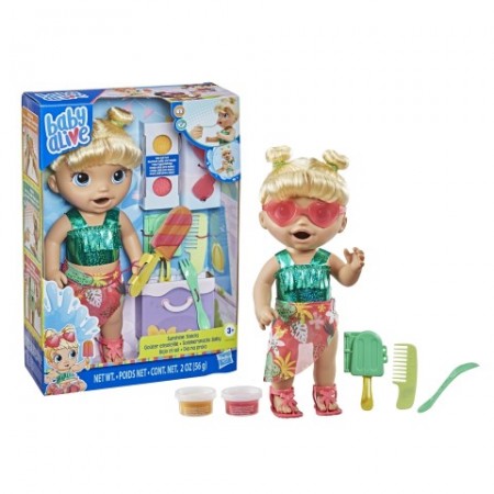 Baby Alive Bebeğimle Yaz Eğlencesi Sarışın